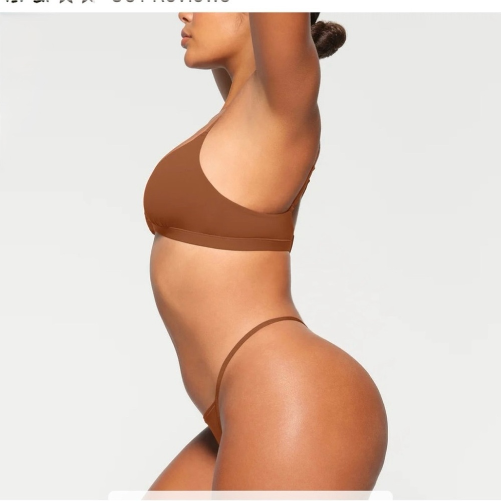 NWT Skims - Fits Everybody T- string Thong - Camel, 3X - Picture 2 of 11